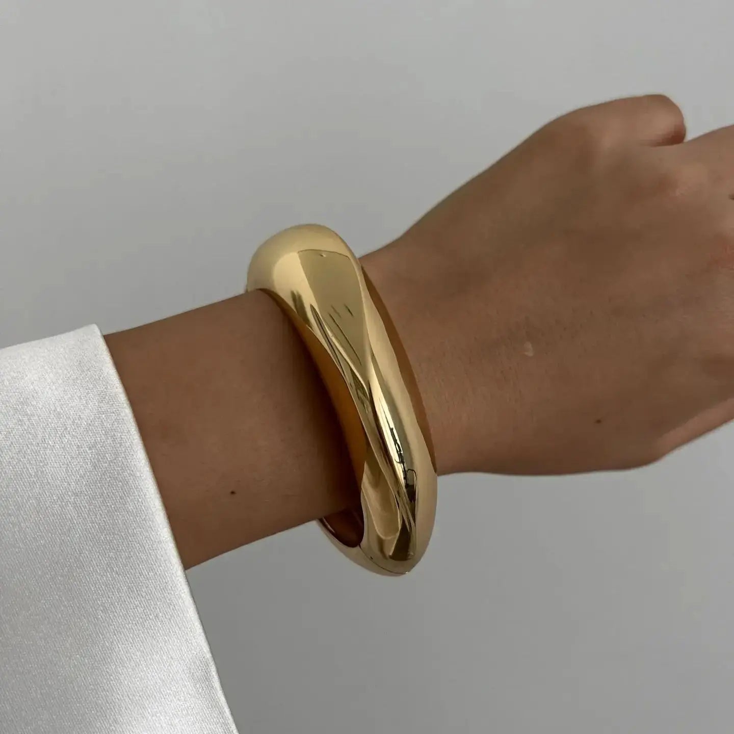 3 Styles Vintage Hip Hop Metal Cuff Bangles Punk Gold Silver Color Geometric Spring Bangles