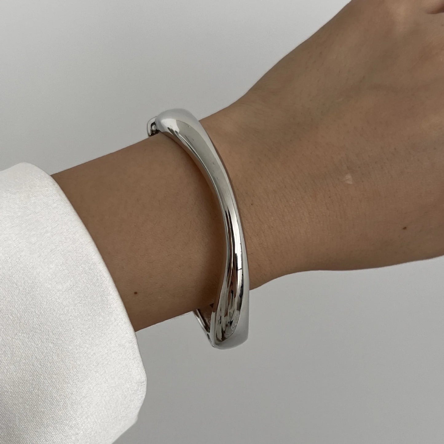 3 Styles Vintage Hip Hop Metal Cuff Bangles Punk Gold Silver Color Geometric Spring Bangles