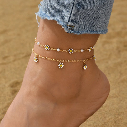 Daisy Whisper Anklet